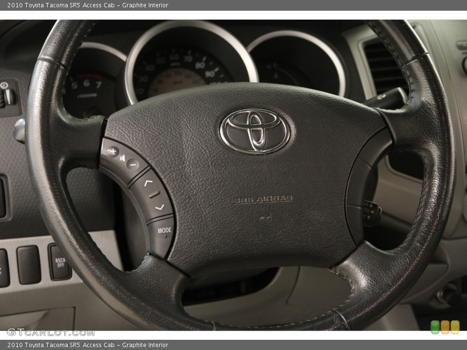 Graphite Interior Steering Wheel for the 2010 Toyota Tacoma SR5 Access Cab #119340561