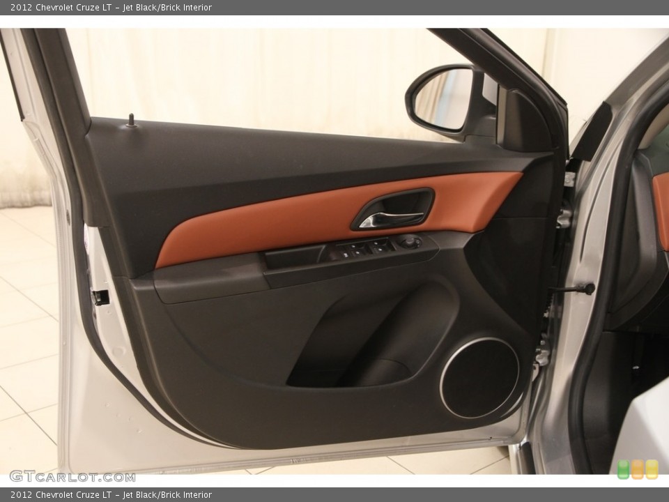 Jet Black/Brick Interior Door Panel for the 2012 Chevrolet Cruze LT #119344032