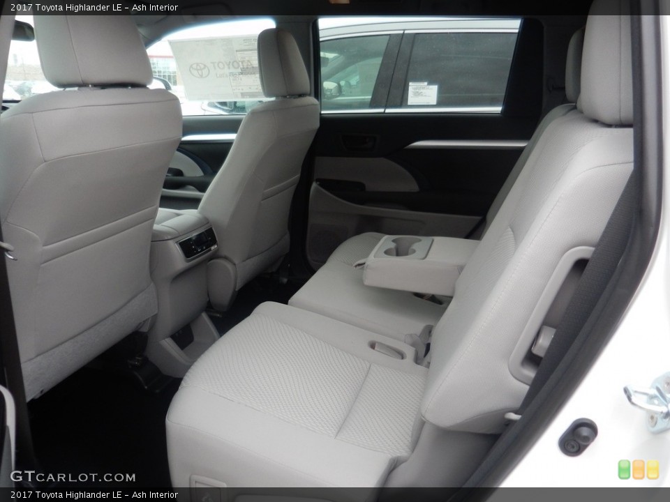 Ash Interior Rear Seat for the 2017 Toyota Highlander LE #119344659