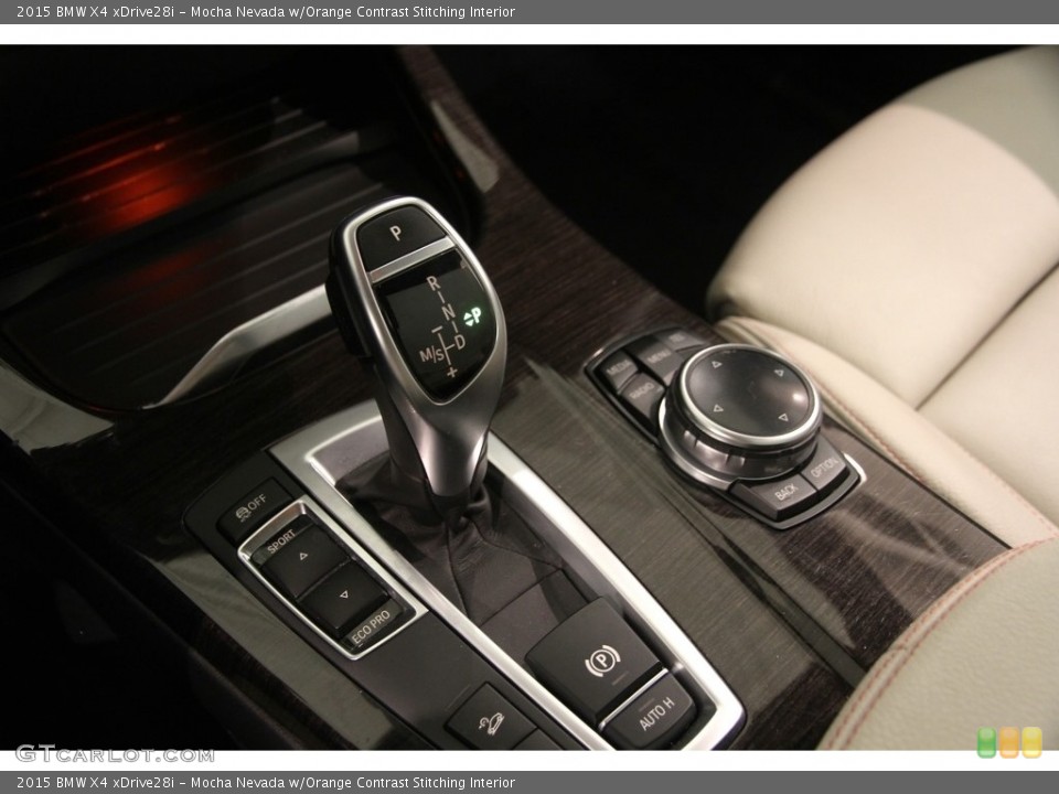 Mocha Nevada w/Orange Contrast Stitching Interior Transmission for the 2015 BMW X4 xDrive28i #119347245
