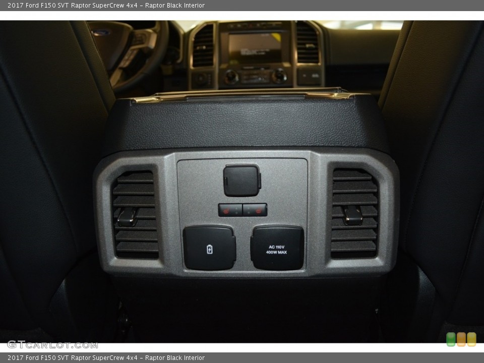 Raptor Black Interior Controls for the 2017 Ford F150 SVT Raptor SuperCrew 4x4 #119352234