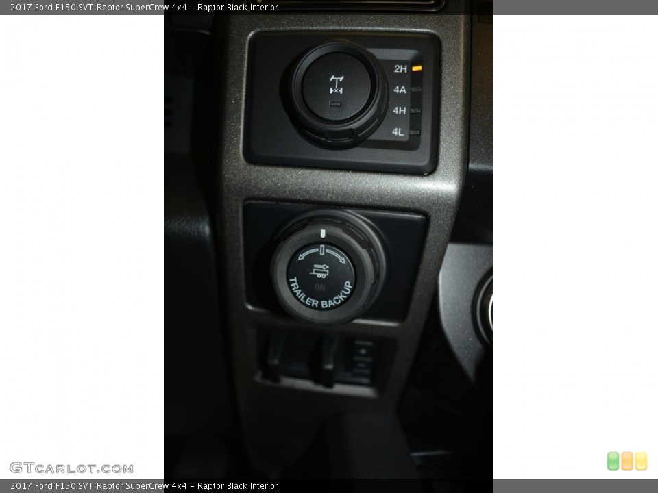 Raptor Black Interior Controls for the 2017 Ford F150 SVT Raptor SuperCrew 4x4 #119352345
