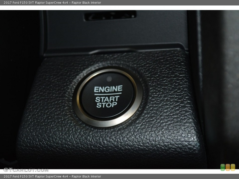 Raptor Black Interior Controls for the 2017 Ford F150 SVT Raptor SuperCrew 4x4 #119352417