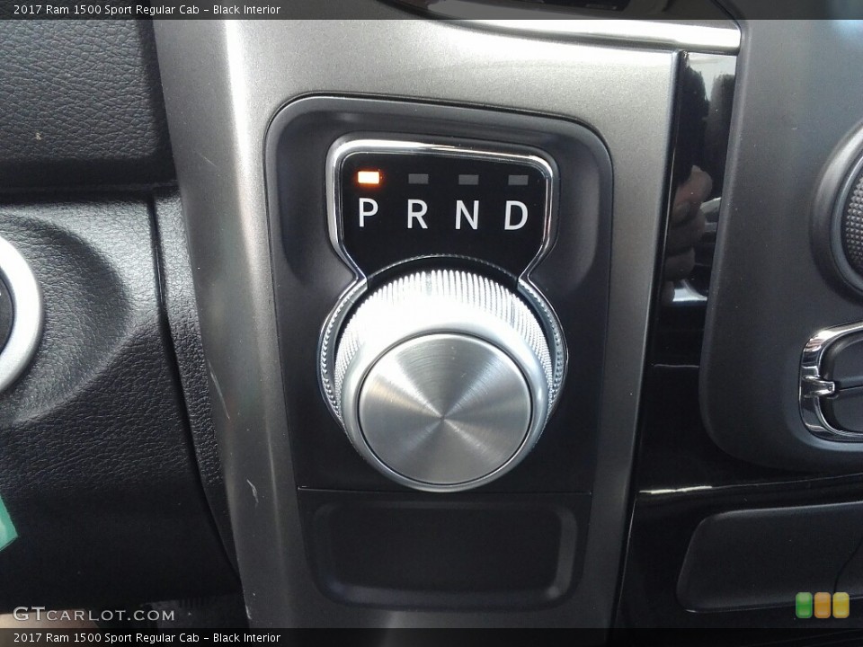 Black Interior Controls for the 2017 Ram 1500 Sport Regular Cab #119353433