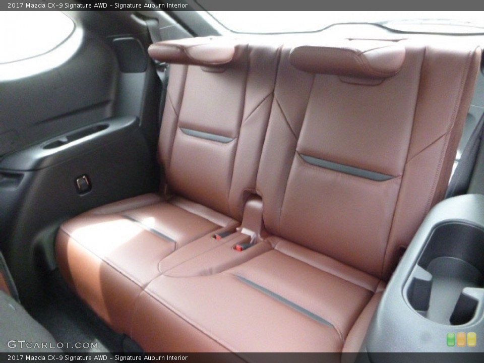 Signature Auburn Interior Rear Seat for the 2017 Mazda CX-9 Signature AWD #119353578