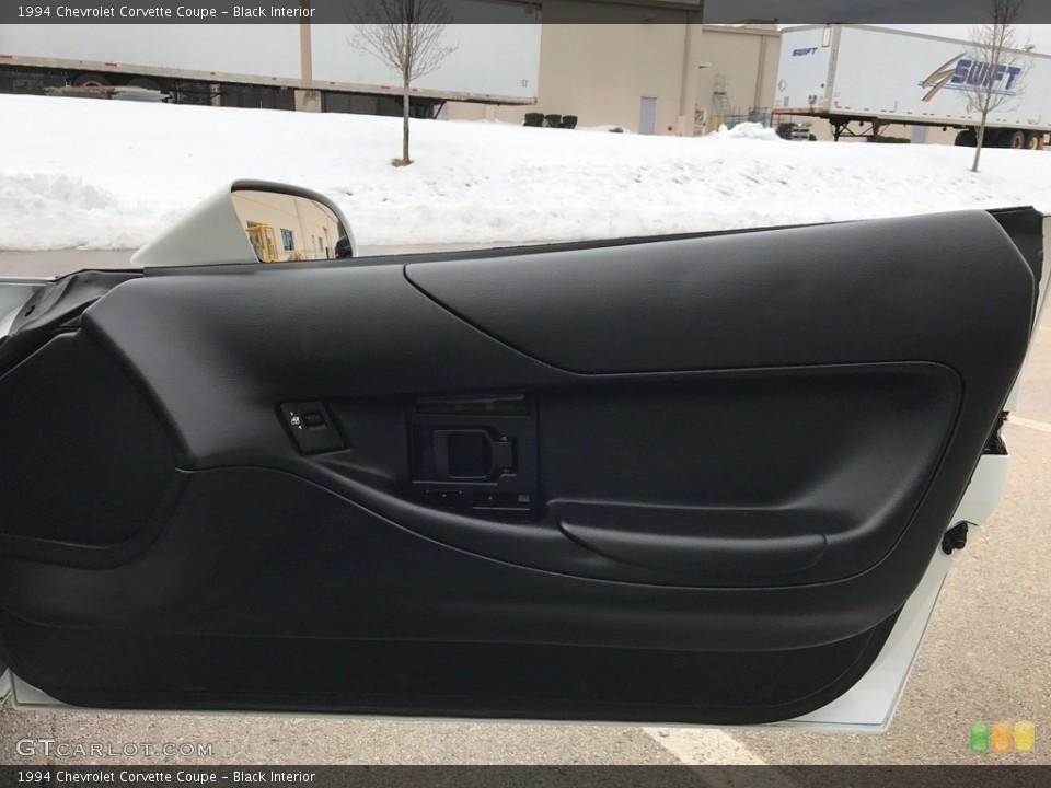 Black Interior Door Panel for the 1994 Chevrolet Corvette Coupe #119356987