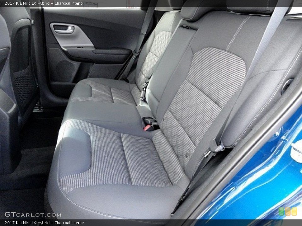 Charcoal Interior Rear Seat for the 2017 Kia Niro LX Hybrid #119359255