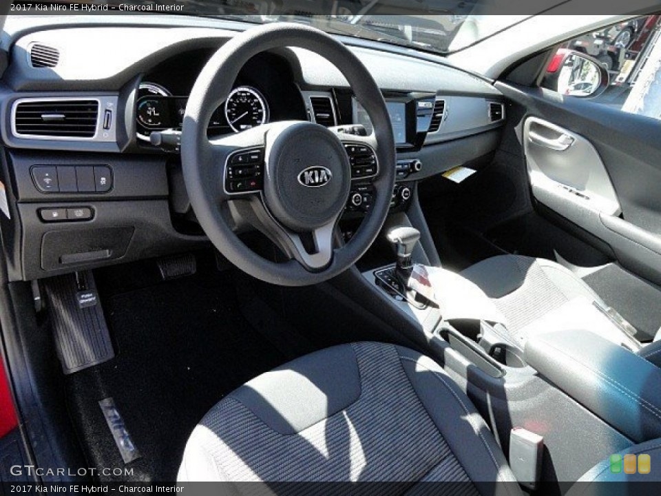 Charcoal Interior Photo for the 2017 Kia Niro FE Hybrid #119359918