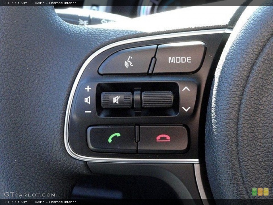 Charcoal Interior Controls for the 2017 Kia Niro FE Hybrid #119360074