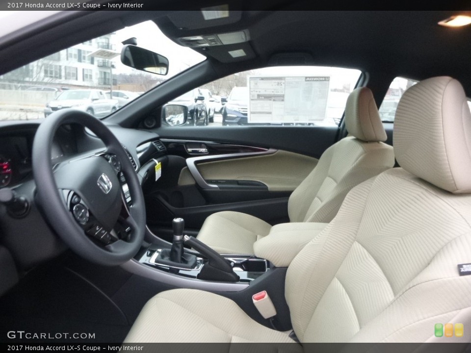 Ivory Interior Photo for the 2017 Honda Accord LX-S Coupe #119363299