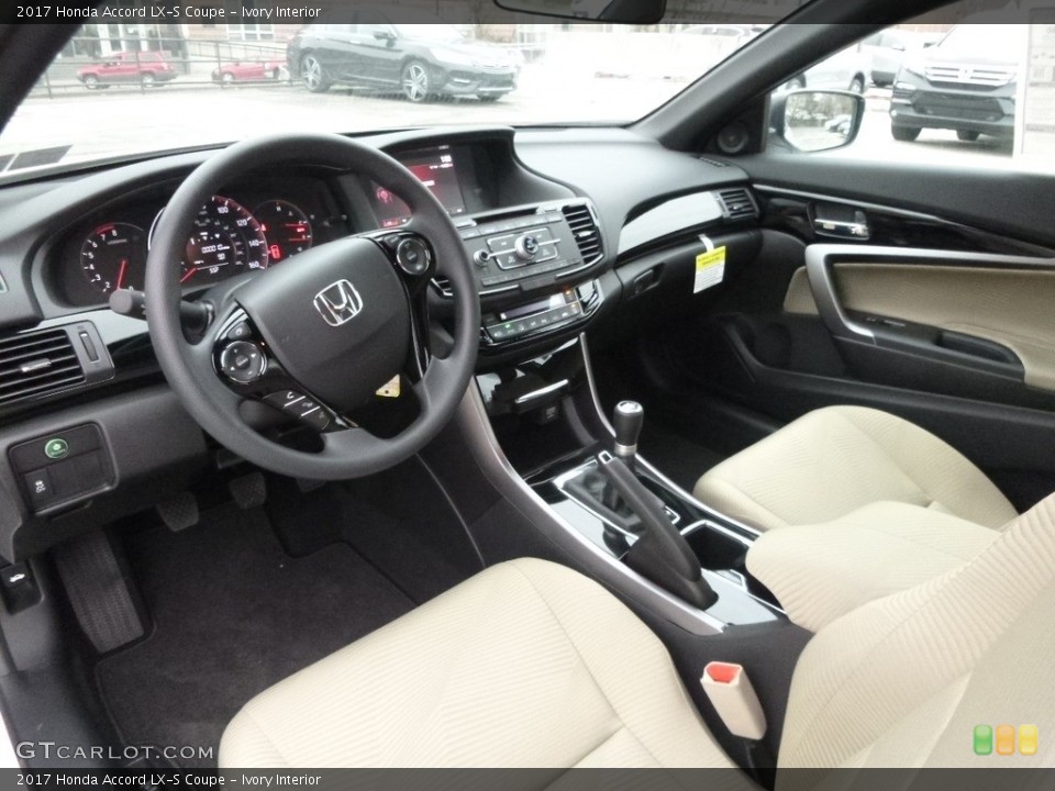 Ivory Interior Photo for the 2017 Honda Accord LX-S Coupe #119363353