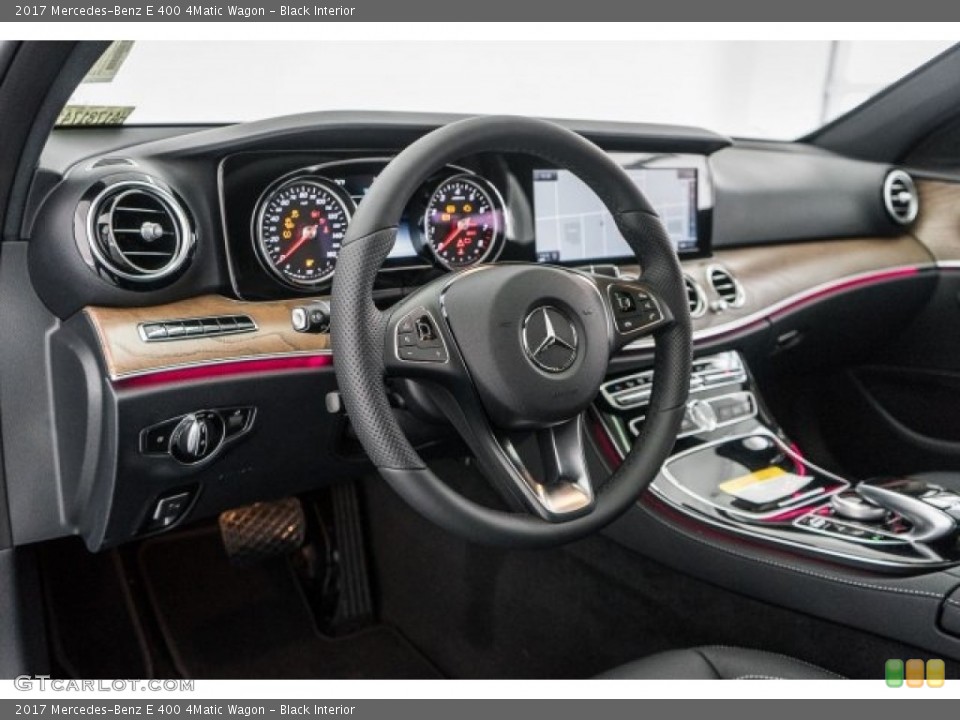 Black Interior Dashboard for the 2017 Mercedes-Benz E 400 4Matic Wagon #119363497
