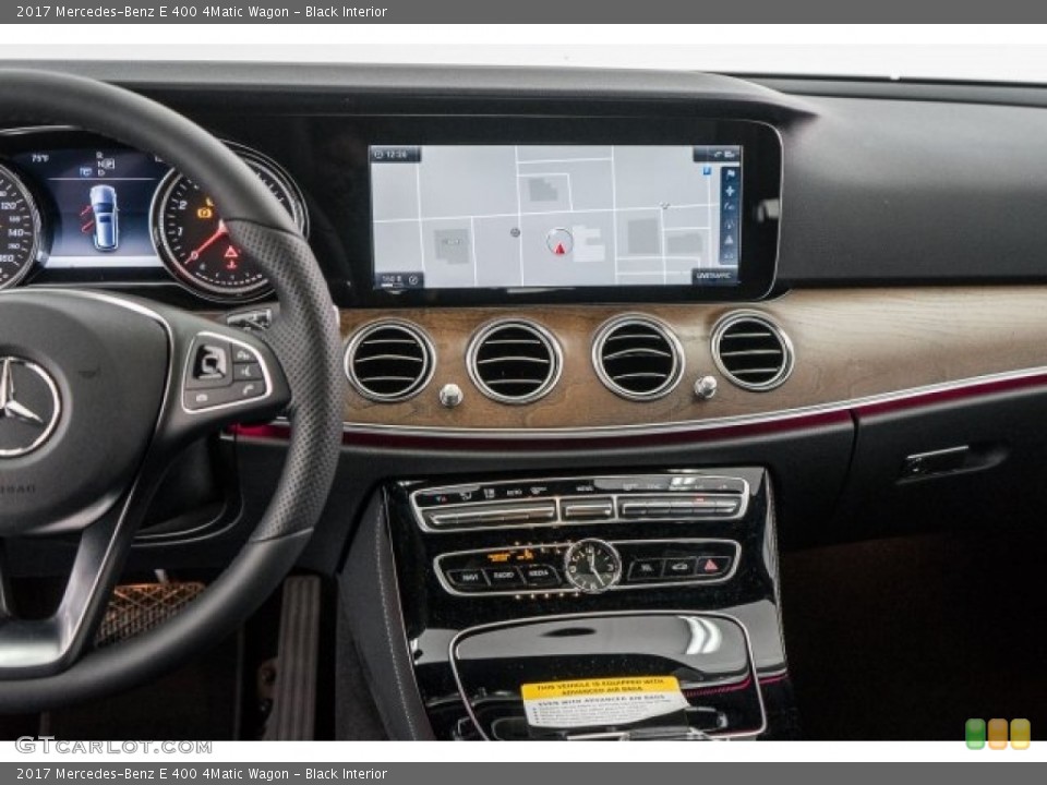Black Interior Controls for the 2017 Mercedes-Benz E 400 4Matic Wagon #119363560