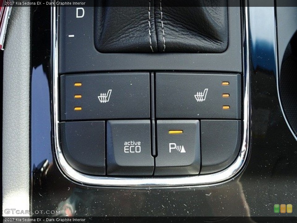 Dark Graphite Interior Controls for the 2017 Kia Sedona EX #119363845