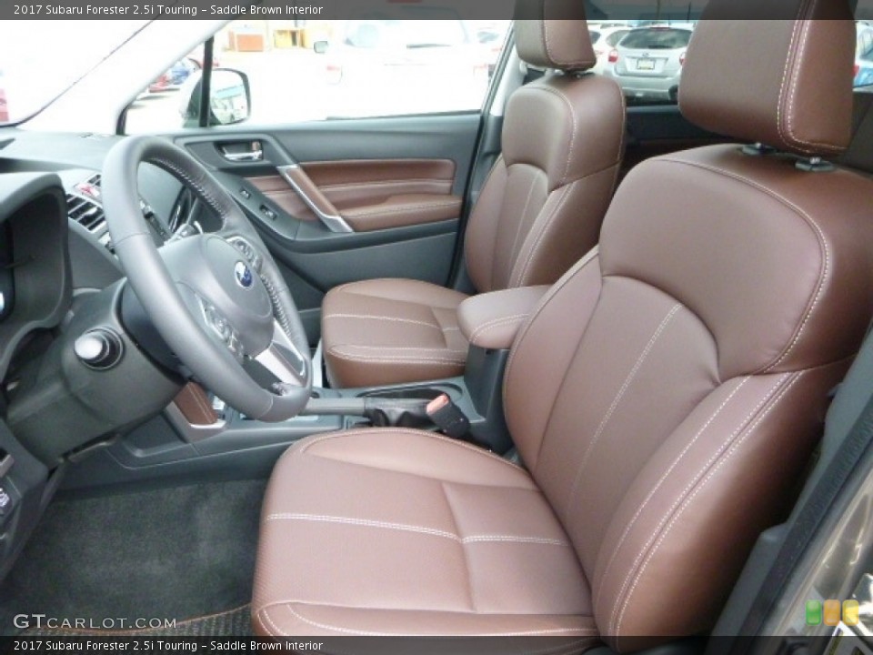 Saddle Brown Interior Photo for the 2017 Subaru Forester 2.5i Touring #119366353