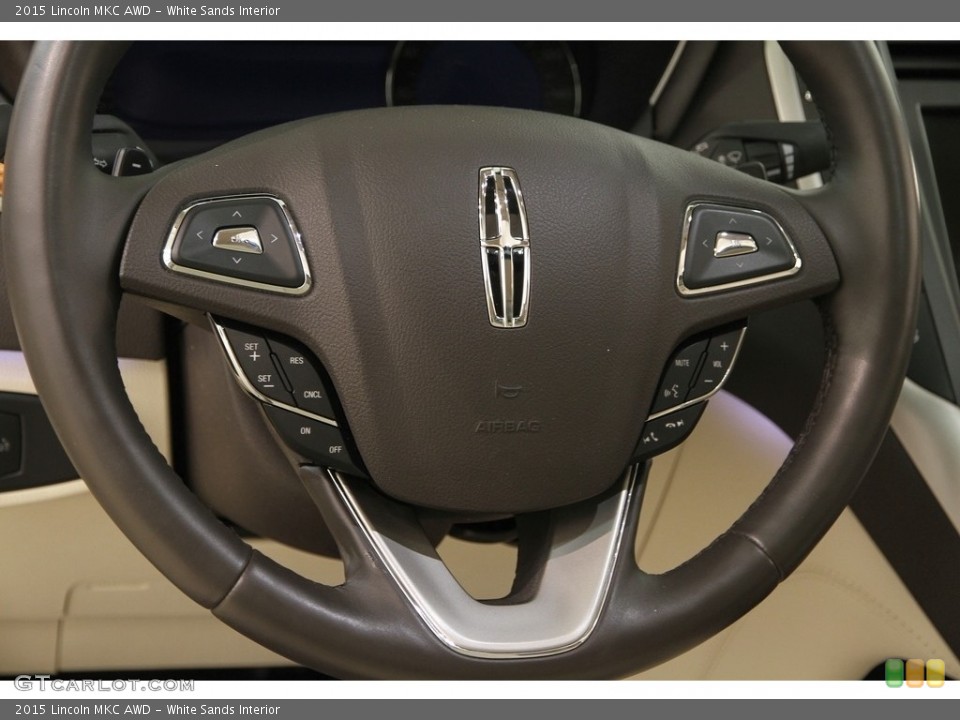 White Sands Interior Steering Wheel for the 2015 Lincoln MKC AWD #119366711