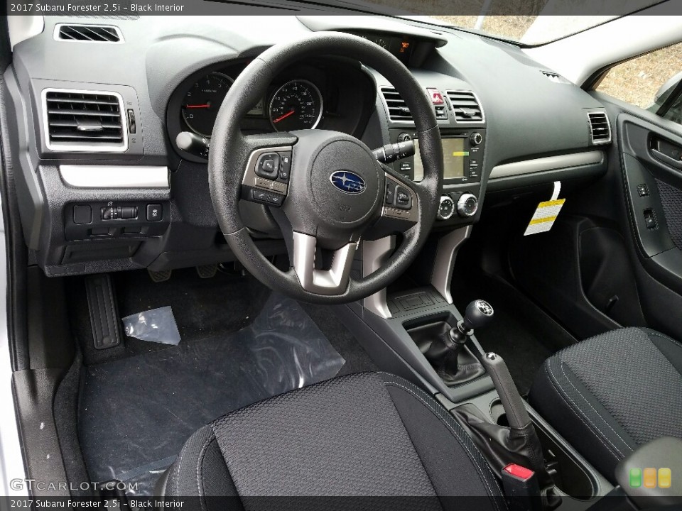 Black Interior Photo for the 2017 Subaru Forester 2.5i #119367313