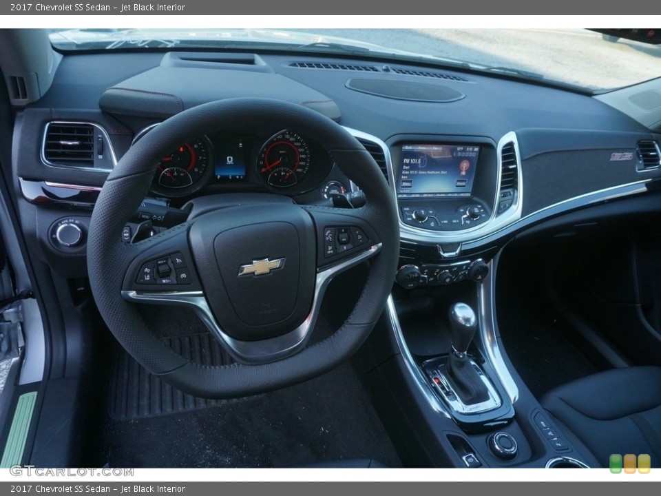 Jet Black Interior Dashboard for the 2017 Chevrolet SS Sedan #119367514