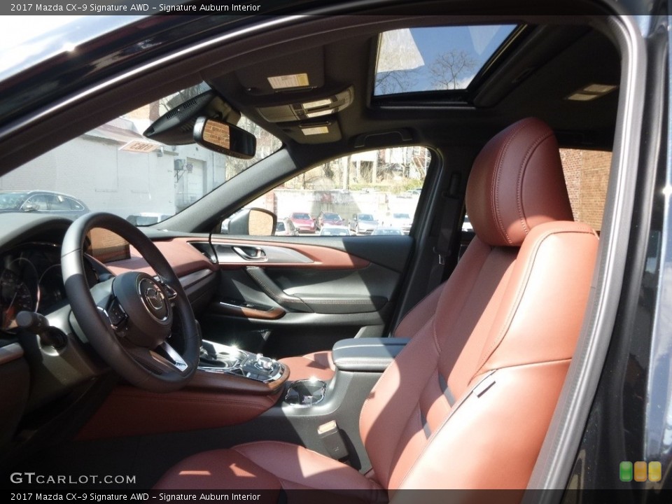 Signature Auburn Interior Front Seat for the 2017 Mazda CX-9 Signature AWD #119368573
