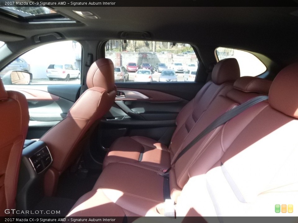 Signature Auburn Interior Rear Seat for the 2017 Mazda CX-9 Signature AWD #119368597