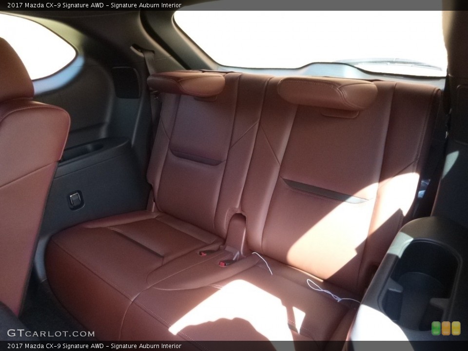 Signature Auburn Interior Rear Seat for the 2017 Mazda CX-9 Signature AWD #119368621