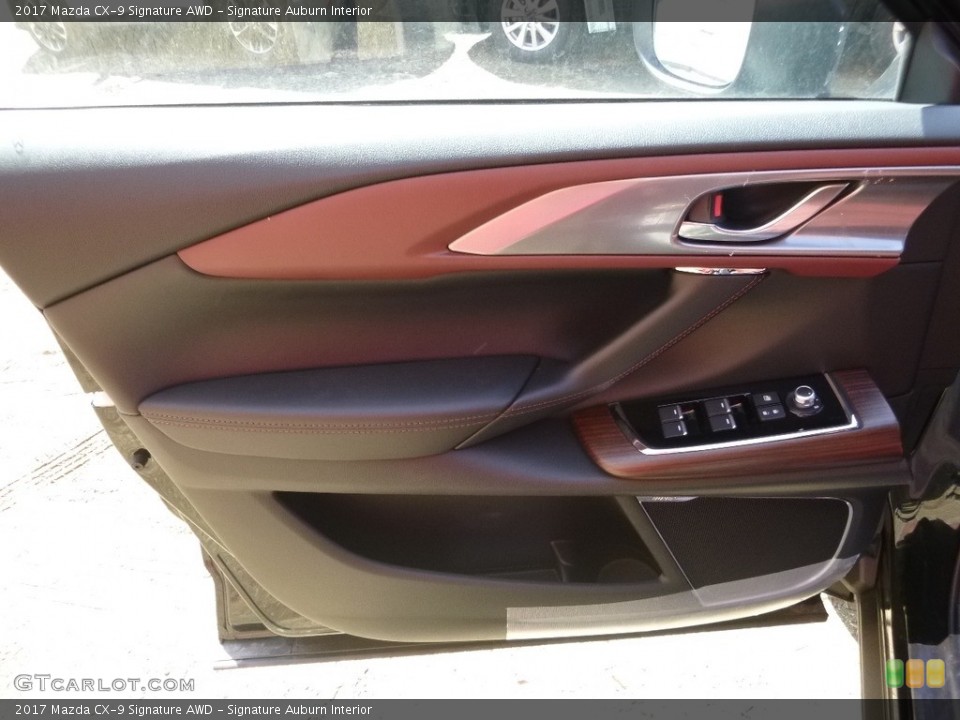 Signature Auburn Interior Door Panel for the 2017 Mazda CX-9 Signature AWD #119368678