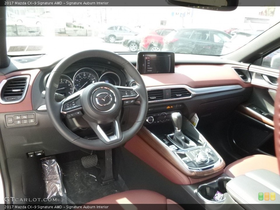 Signature Auburn Interior Front Seat for the 2017 Mazda CX-9 Signature AWD #119369443