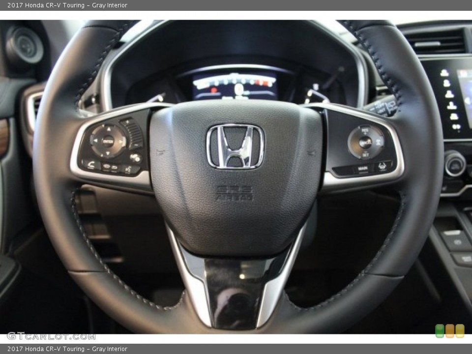 Gray Interior Steering Wheel for the 2017 Honda CR-V Touring #119372650