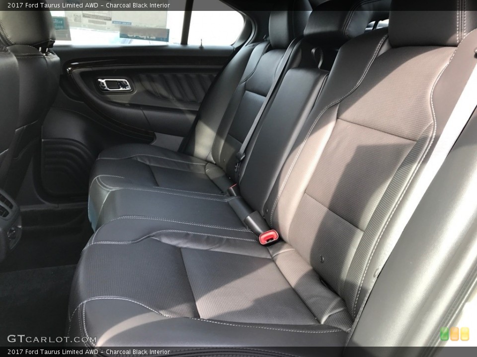 Charcoal Black Interior Rear Seat for the 2017 Ford Taurus Limited AWD #119379286