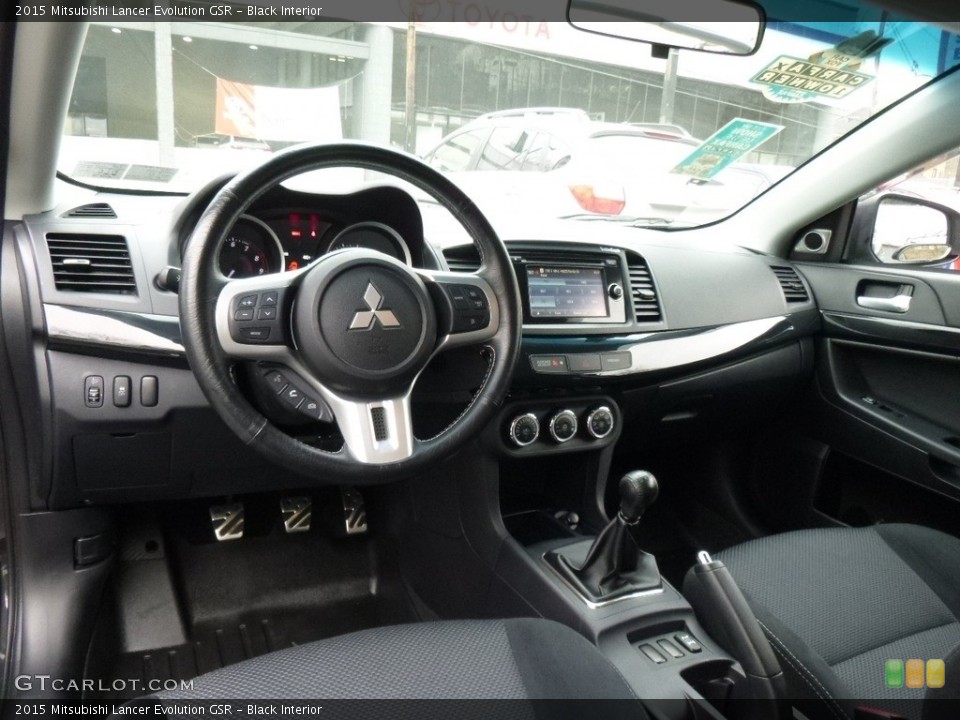 Black Interior Front Seat for the 2015 Mitsubishi Lancer Evolution GSR #119380243