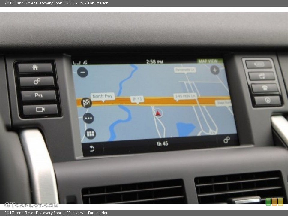 Tan Interior Navigation for the 2017 Land Rover Discovery Sport HSE Luxury #119384254