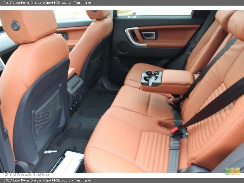 Tan Interior Rear Seat for the 2017 Land Rover Discovery Sport HSE Luxury #119384269