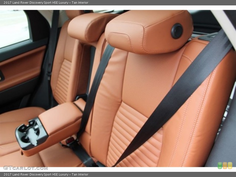 Tan Interior Rear Seat for the 2017 Land Rover Discovery Sport HSE Luxury #119384275