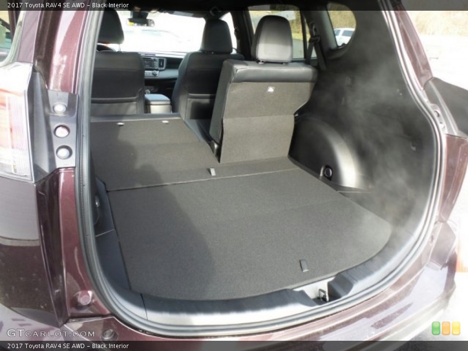 Black Interior Trunk for the 2017 Toyota RAV4 SE AWD #119412782