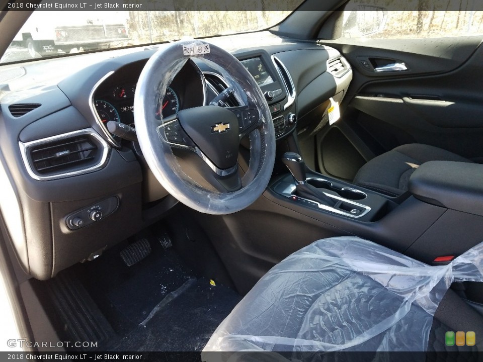 Jet Black Interior Photo for the 2018 Chevrolet Equinox LT #119413139