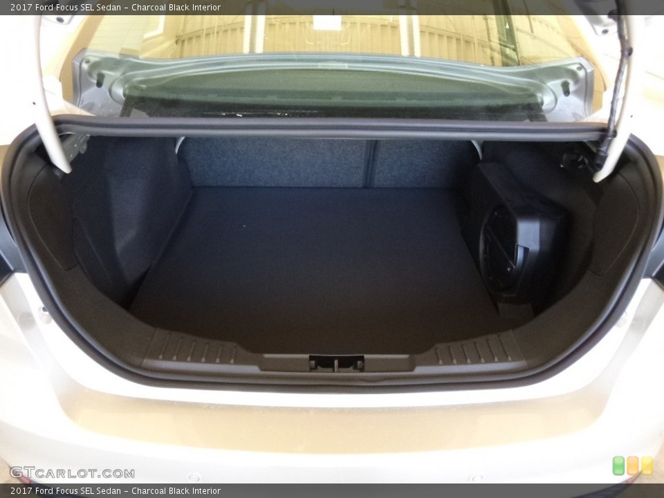 Charcoal Black Interior Trunk for the 2017 Ford Focus SEL Sedan #119417042