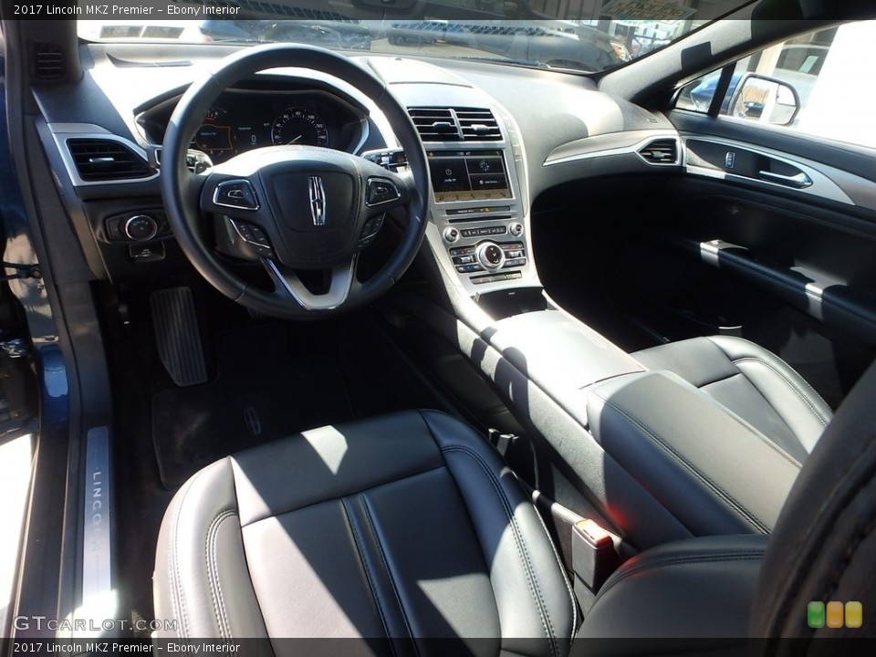 Ebony Interior Photo for the 2017 Lincoln MKZ Premier #119432702