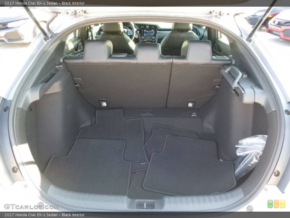 Black Interior Trunk for the 2017 Honda Civic EX-L Sedan #119439186