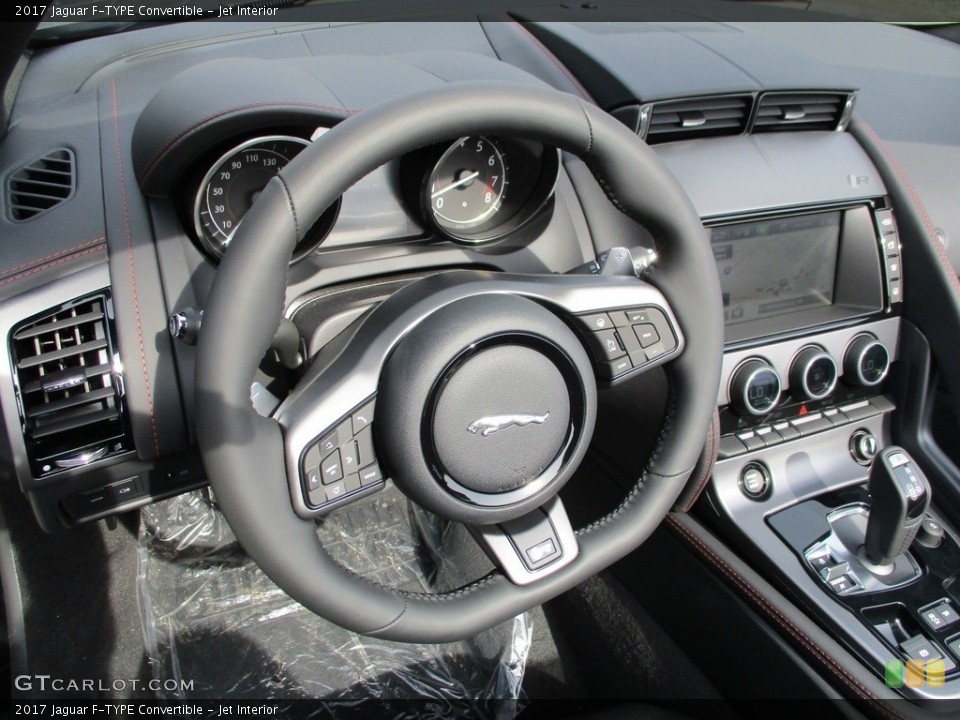 Jet Interior Dashboard for the 2017 Jaguar F-TYPE Convertible #119439546