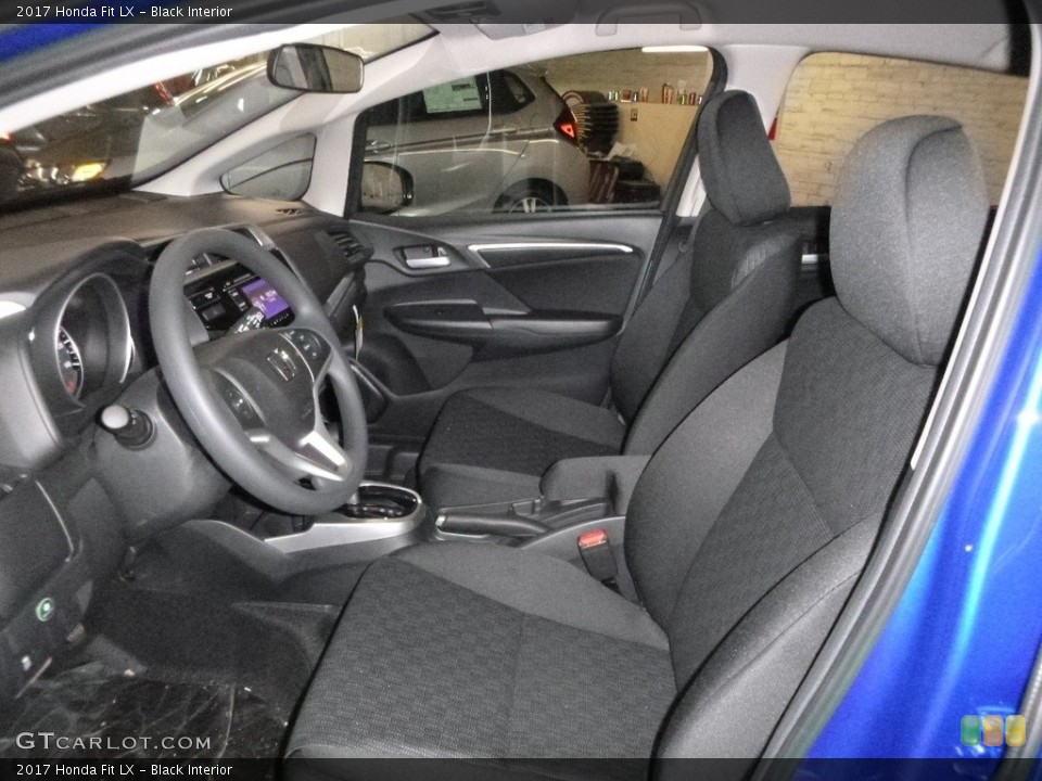 Black Interior Front Seat for the 2017 Honda Fit LX #119442399