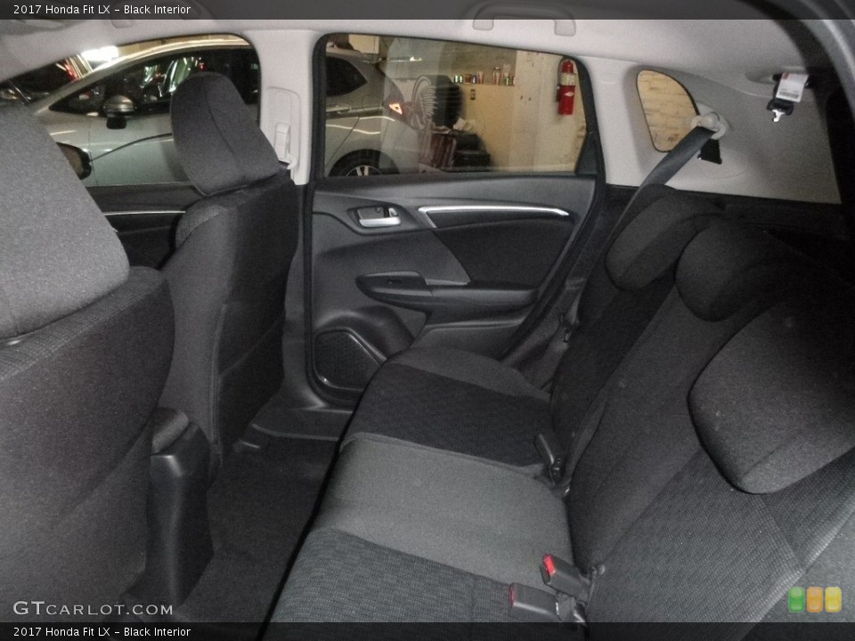Black Interior Rear Seat for the 2017 Honda Fit LX #119442423