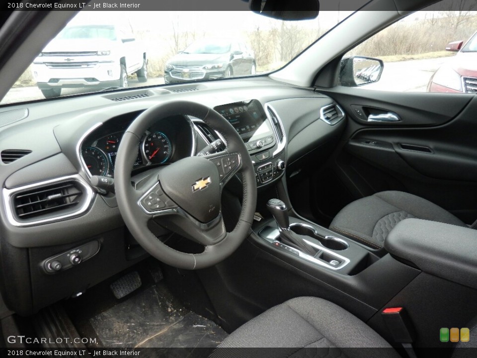 Jet Black Interior Photo for the 2018 Chevrolet Equinox LT #119447148