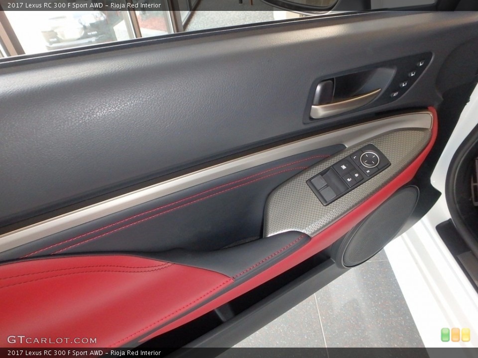 Rioja Red Interior Door Panel for the 2017 Lexus RC 300 F Sport AWD #119447709