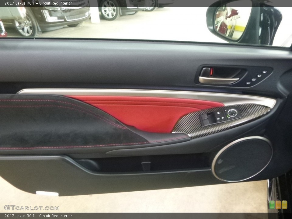 Circuit Red Interior Door Panel for the 2017 Lexus RC F #119449701