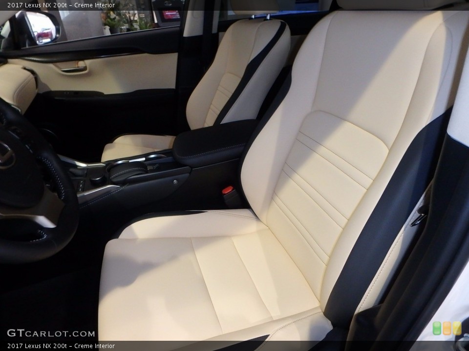 Creme Interior Front Seat for the 2017 Lexus NX 200t #119452593
