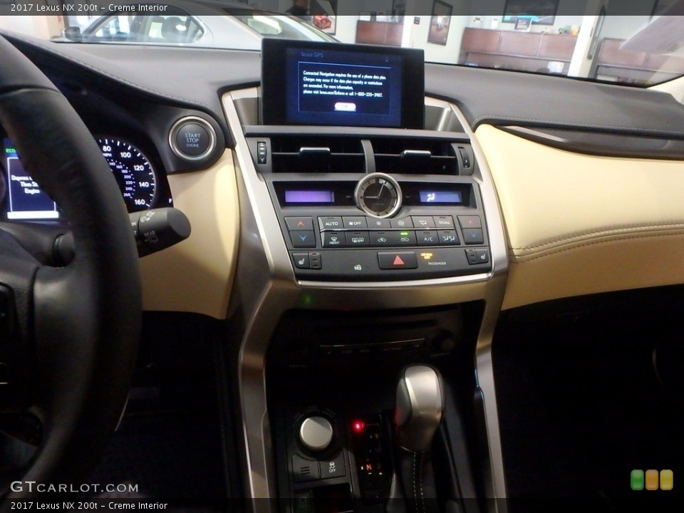Creme Interior Controls for the 2017 Lexus NX 200t #119452742