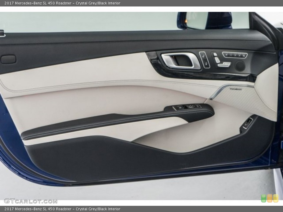 Crystal Grey/Black Interior Door Panel for the 2017 Mercedes-Benz SL 450 Roadster #119476040
