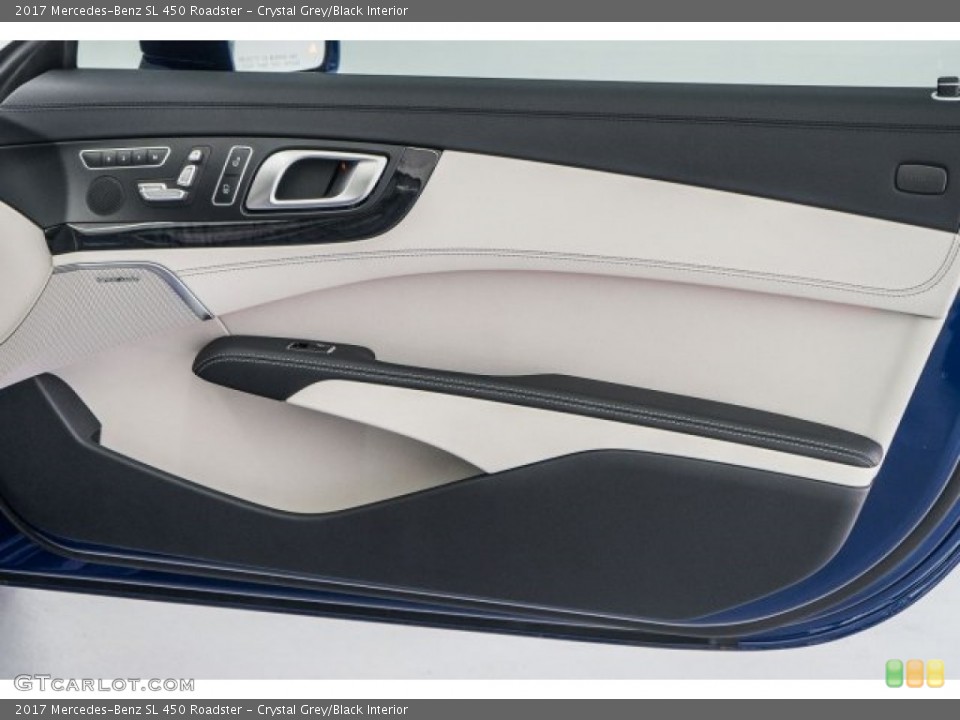 Crystal Grey/Black Interior Door Panel for the 2017 Mercedes-Benz SL 450 Roadster #119476091