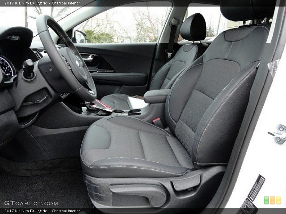 Charcoal Interior Front Seat for the 2017 Kia Niro EX Hybrid #119476841