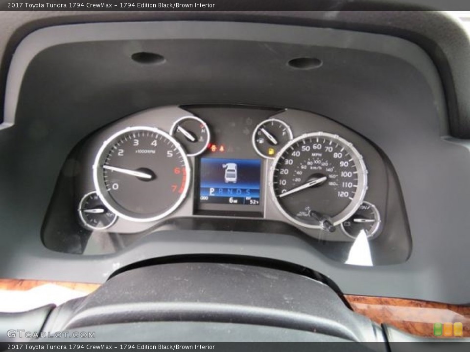 1794 Edition Black/Brown Interior Gauges for the 2017 Toyota Tundra 1794 CrewMax #119478781